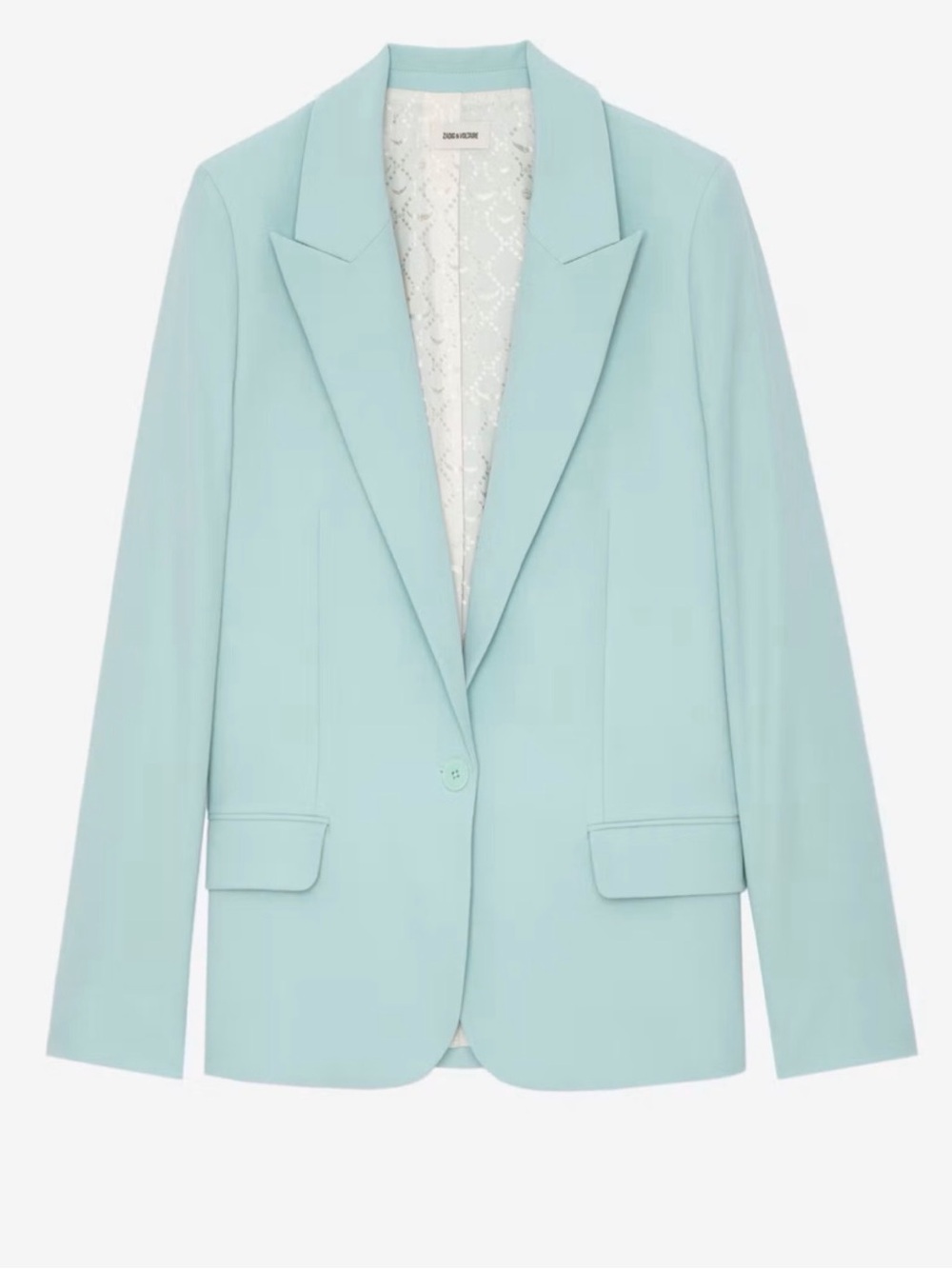 NWT - Zadig & Voltaire - Tailored Sky Blue Blazer